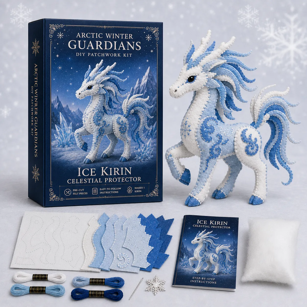 Arctic Winter Guardians DIY Patchwork Kit –🔥Last 4 hours 🔥Buy 2, Get 1 FREE