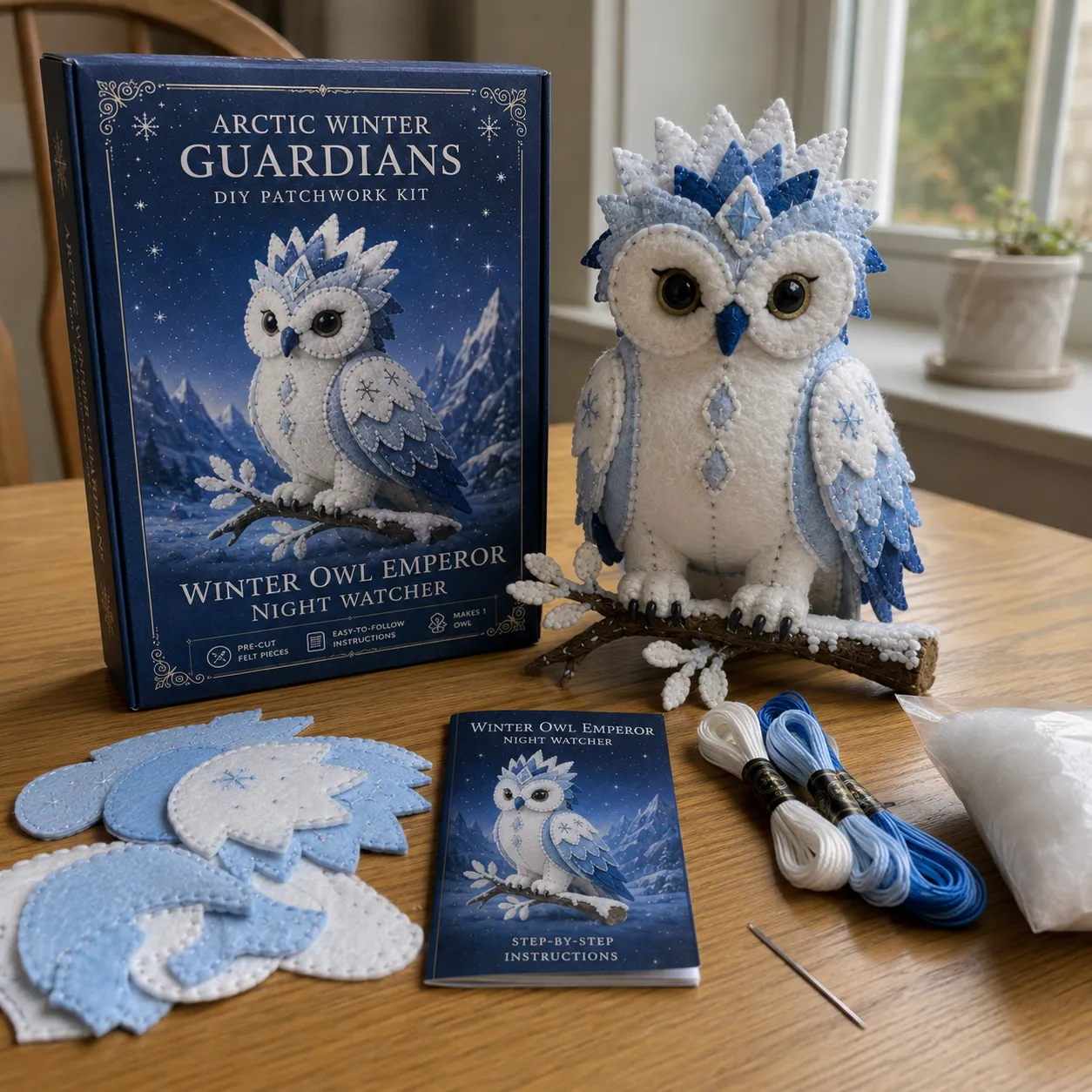 Arctic Winter Guardians DIY Patchwork Kit –🔥Last 4 hours 🔥Buy 2, Get 1 FREE