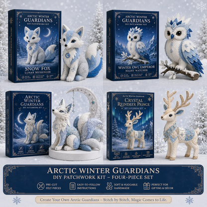 Arctic Winter Guardians DIY Patchwork Kit –🔥Last 4 hours 🔥Buy 2, Get 1 FREE