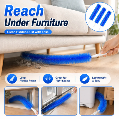 Fan cleaning brush