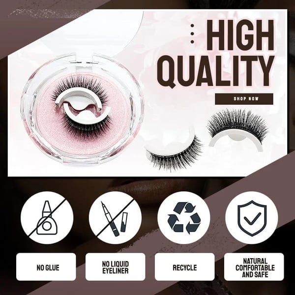 🔥LAST DAY - BUY 1 GET 1 FREE JUST $8.99 EACH🔥🎉Reusable Adhesive Eyelashes
