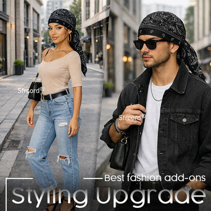 Outdoor Paisley Cooling Headscarf Cap