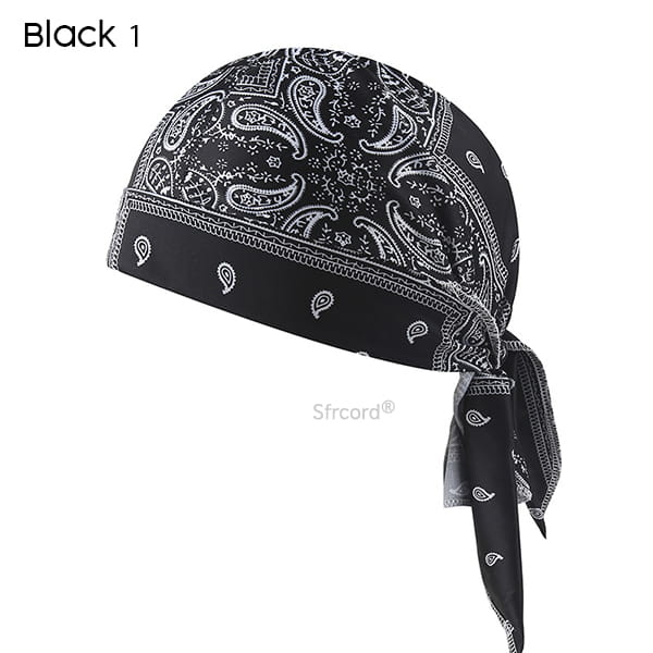 Outdoor Paisley Cooling Headscarf Cap