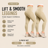 2-Pack Khaki+Khaki