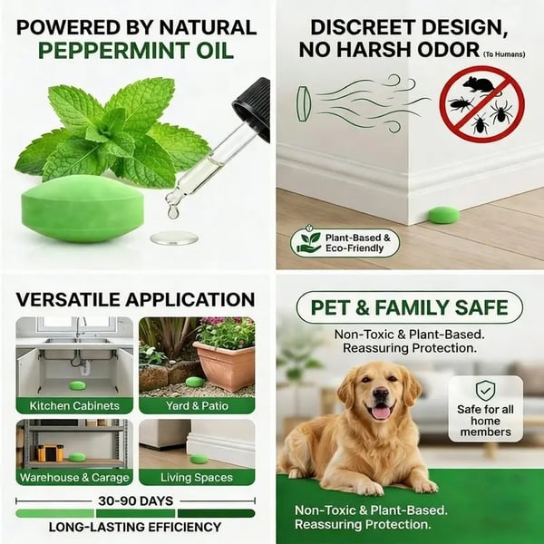 Get Rid of Rats & Mice — Without Poison, Traps, or Chemicals ✅