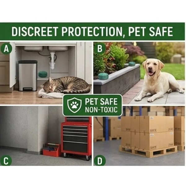 Get Rid of Rats & Mice — Without Poison, Traps, or Chemicals ✅